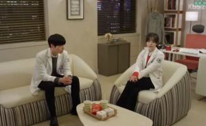 blood 8 recap Dr Yoo tells her story to Dr Park over dinner