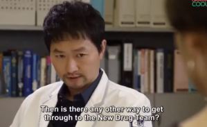 blood episode 7 Dr. Kim says he will reserarch the New Drug Team