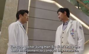 blood 13 recap kdrama Dr Lee and Dr Jung disagree