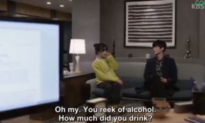 blood 14 recap kdrama Ri Ta asks Ji Sang how much he drank